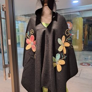 Poncho Artesanal Mujer tejido a Telar